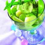 Dondurmalı Yeşil Meyve Salatası